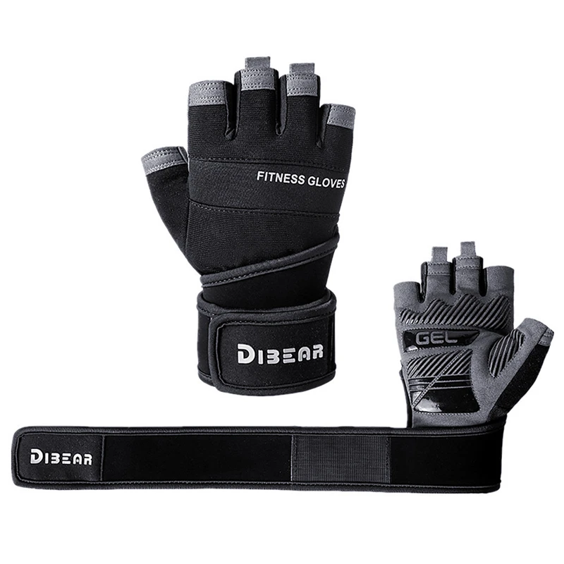 Gym Gloves Bodybuilding Powerlifting Dumbbell Pull Ups Workout Fitness Gloves Strength Training Gym Accessories S217078a6086a4b18b0b6f2b4cc6cb91fh