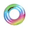 Swimming Rings Glitter Pool Foats  Adult Children Inflatable Pool Tube Float Water Toy Swim Laps Summer Swimming Pool Beach Toys 5