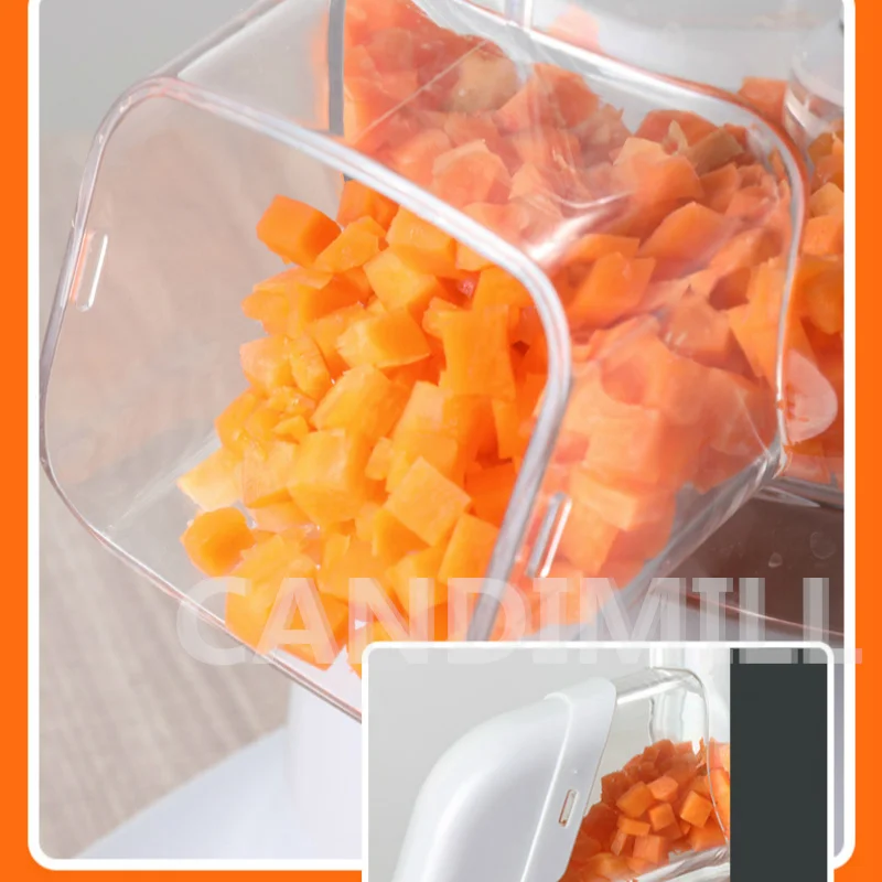 110V 220V Commercial Vegetable Dicer for Carrots Potatoes Lemons Pineapples  Food Processor Fruit Vegetable Slice/Shred/Dice - AliExpress