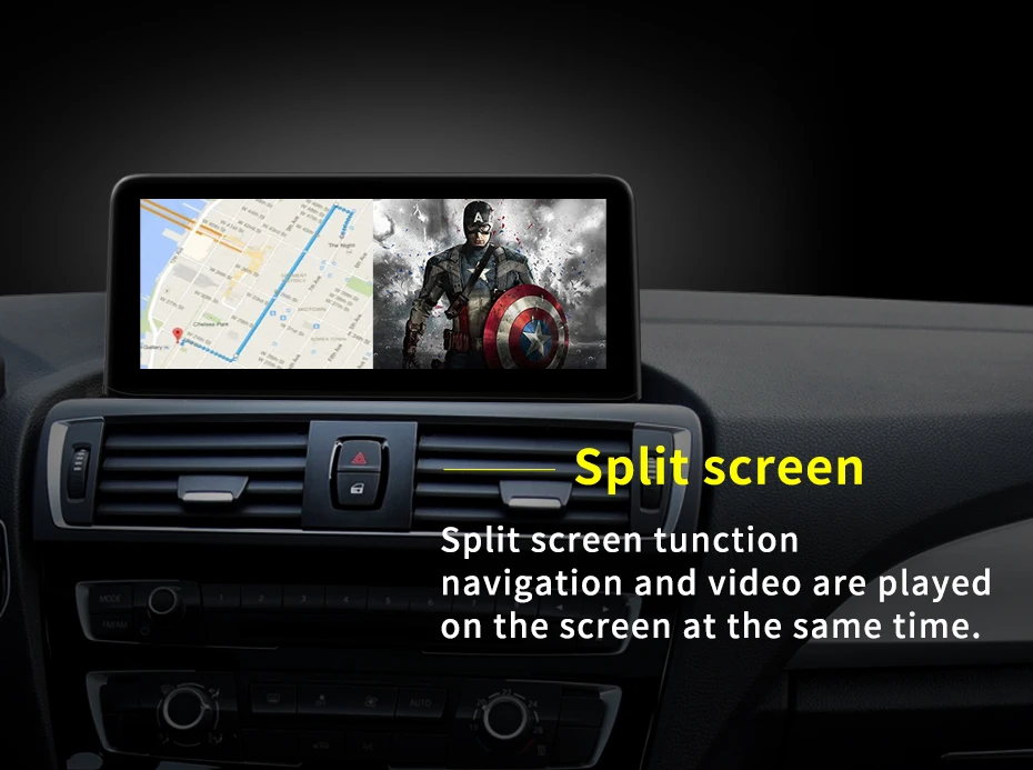 NEW ID8 Qualcomm 8 Core Android13 10.25inch For BMW 1Series F20 F21 Car Video Pl
