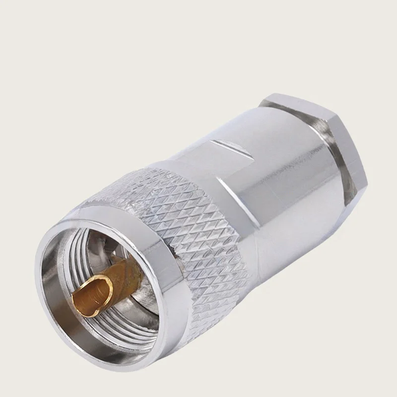

5 шт./партия SL16 M SO239 PL259 UHF Штекерный зажим 8D-FB 50-8 прямой коаксиальный кабель RF адаптеры