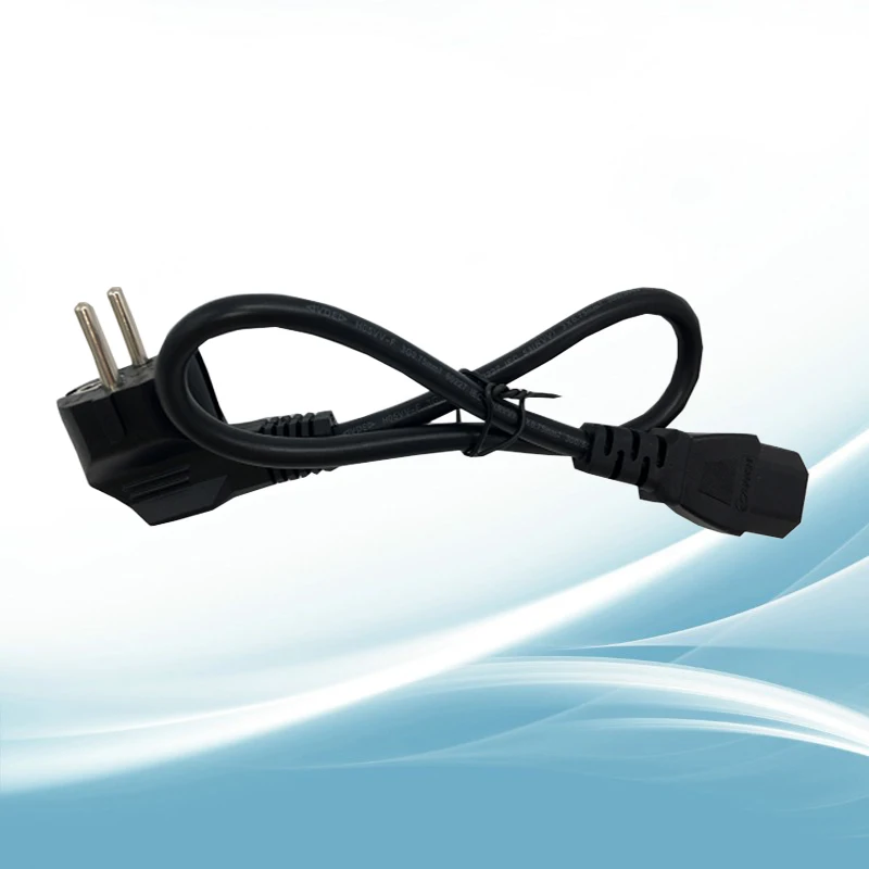 Universal 1.5m 3-Prong AC Power Cord for Electronics and Devices