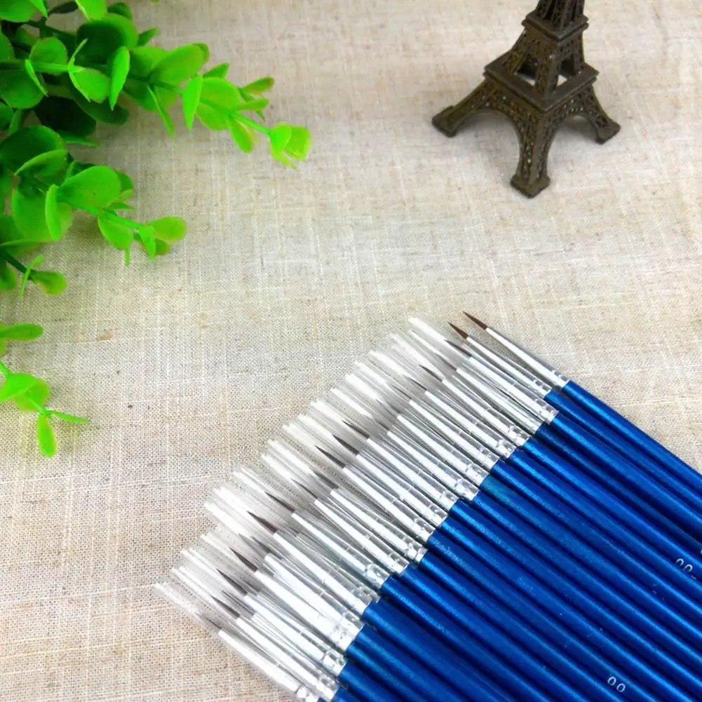 Кисти для рисования акварелью и гуашью 100 шт./компл. художественные