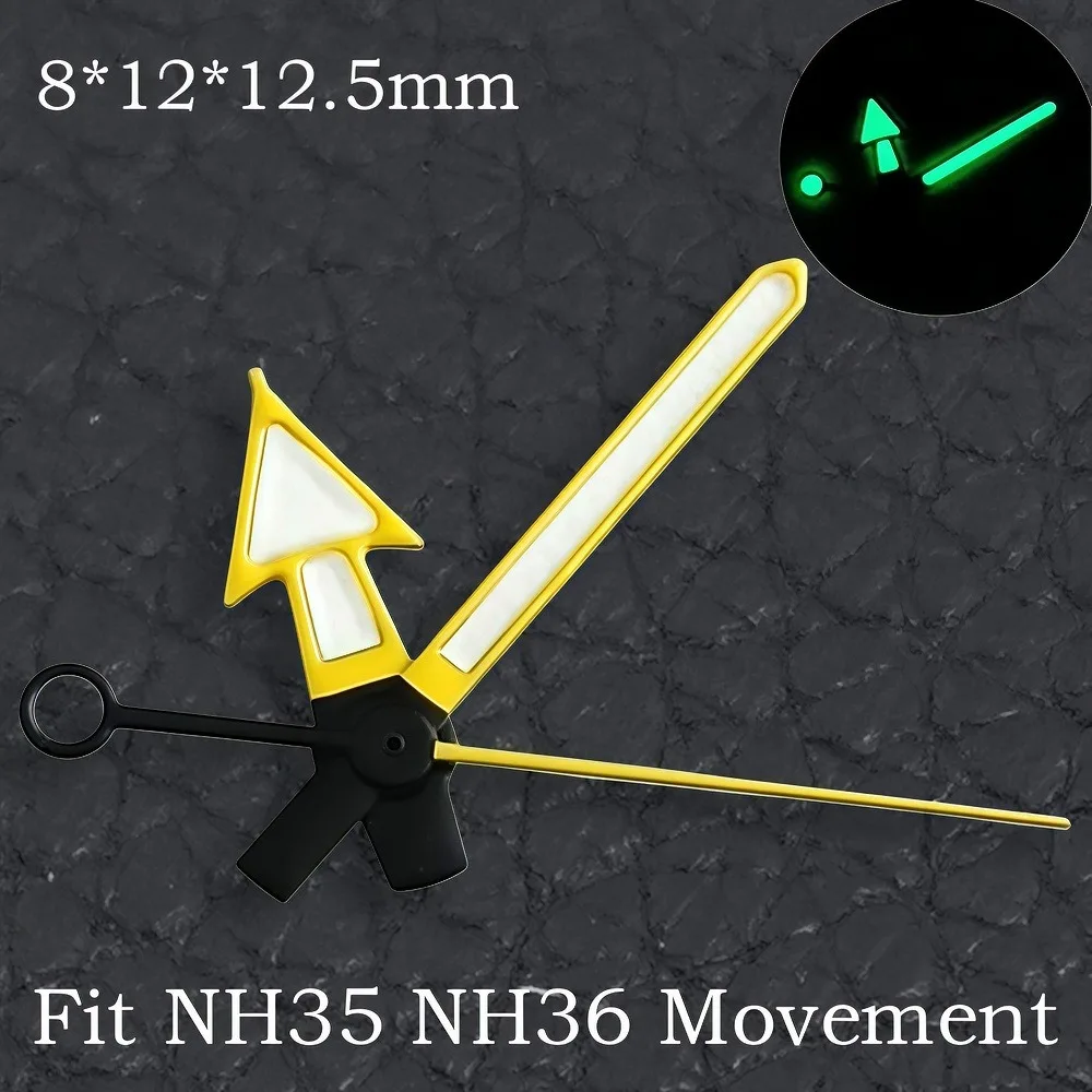 High Quality Green/Blue Super Luminous Watch Hands - Premium Watch Accessories Pointer