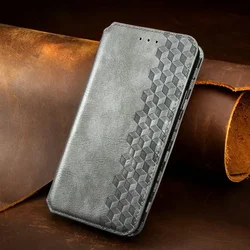 Luxury Leather Magnetic Flip Case - Premium Wallet Book Cover - Pixel 8A (GRAY)