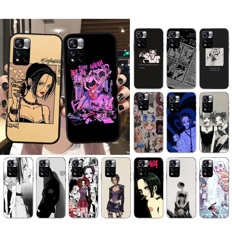 Custodia Per Telefono Nana Osaki Anime Per Xiaomi Redmi Note 13 12 Pro 11S 11 10 Pro 10S Note 12R 12S 12 Pro Redmi 10 12