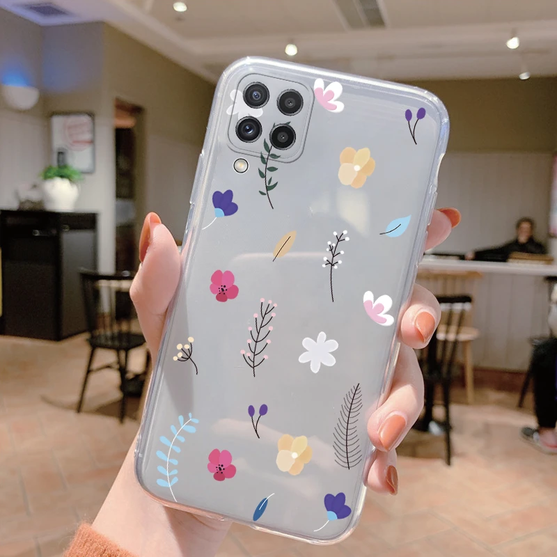 Clear Shockproof Cartoon Cute Silicone Phone Cover - Transparent