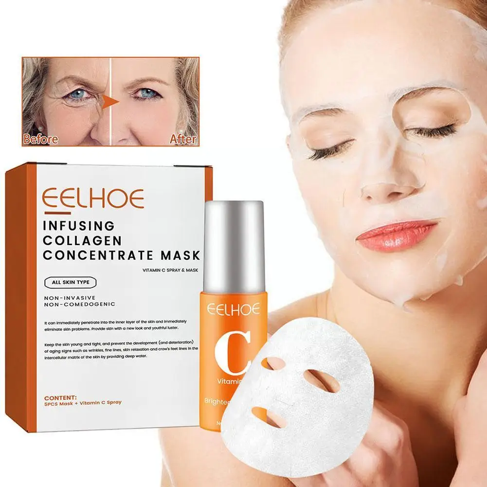 

Facial High-Protein Collagen Film Water-Soluble Mask Eye Lifting Circles Bags Dark Firming Light Lines Fine Fades and Mask