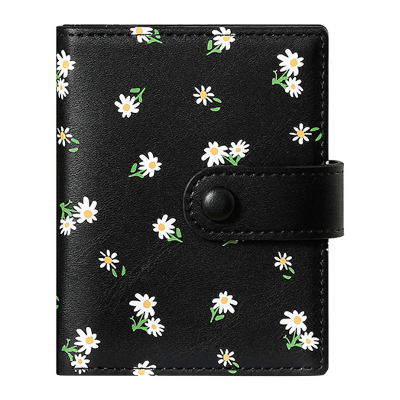 Bags For Women Trendy Women Wallet Fashionable Pattern Flower Fresh Buckle Strap Practical Wallet Small Wallets For Holder