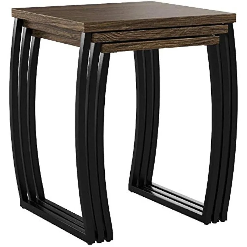 Nesting Tables, Vintage Side End Tables Living Room, Coffee Snack Table Set of 3 4