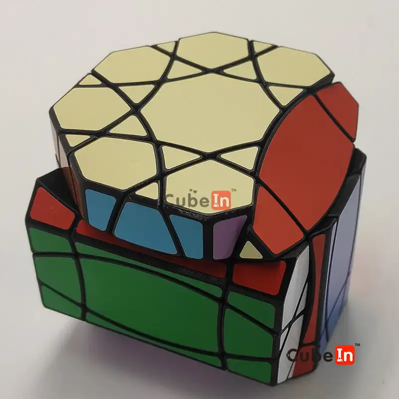 Gecube 3x3 곡선형 팔각형 프리즘