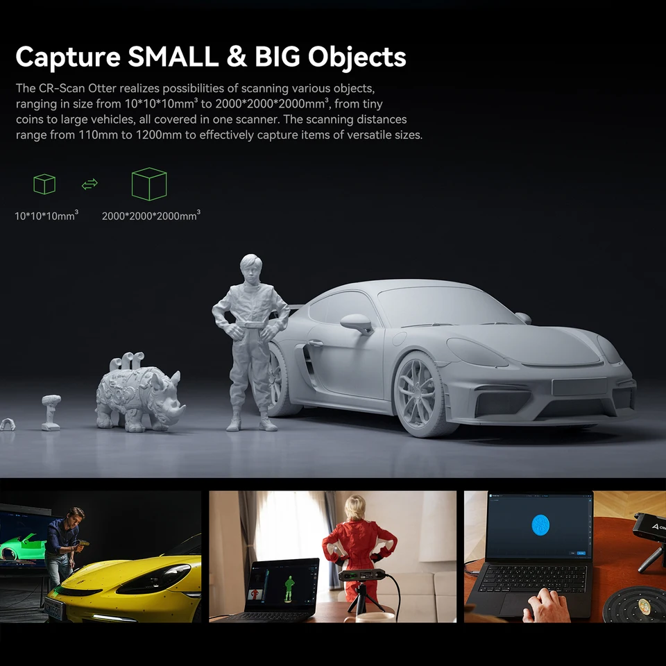 Creality 3D Scanner Otter for 3D Printing Reverse ...