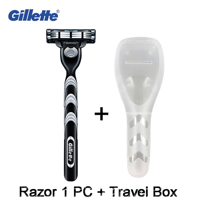 Gillette Mach 3 Men's Manual Shaver - Precision Beard & Face Razor