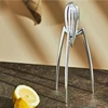 Juicer Small Portable Household Manual Lemon Fruit Modern Simple Silver Octopus Decoration Model Room Dining Kitchen Living Soft 6