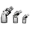 1/4" 3/8" 1/2" Socket Wrench Universal Joint Cr-v Alloy Bendable Adapter Socket Tool Air Impact Wobble Socket Adapter Hand Tool 3