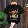 2024 Moana New Girls T-Shirts Summer Kids Cartoon T Shirts Short Sleeve Fashion Tees Tops Children Fashion Casual TShirts 1-14 Y 3