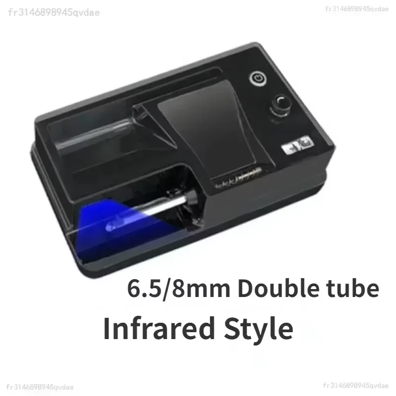 מכונת גלילה אוטומטית לסיגריות חשמלית עם מזרק 6.5/8mm, מטחנת טבק ומילוי, גלילה מהירה, אביזרים לעישון