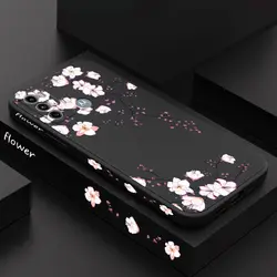 Bright Orchid Silicone Phone Case - Sleek & Durable Cover for MOTO G24 POWER (Black)