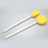 Durable Long Handled Bath Sponge Lightweight Back Scrubber Body Wash Brush Soft Exfoliating Tool Back Washer 1