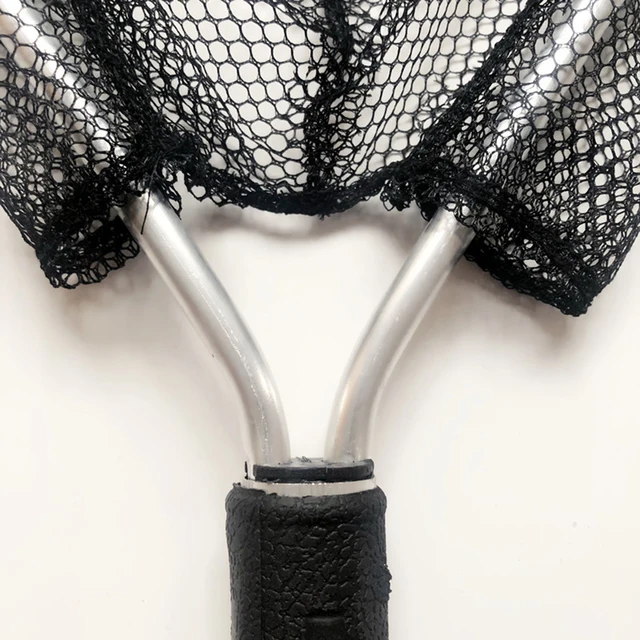 Hot Sale Fishing Accessories Fly Fishing Goods Landing Net with Corrosion Resistant Handle Knotless Mesh Gift for Friends Family 3