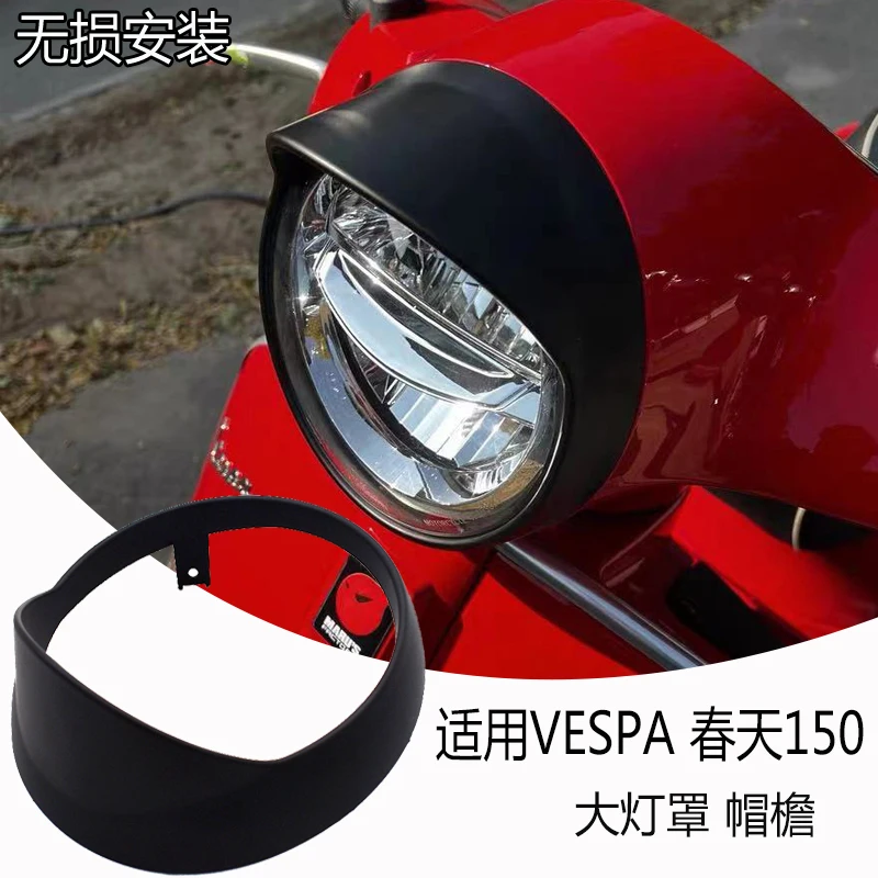 For VESPA PRIMAVERA 150 2013 2020 2021 Scooter Headlight Cover Headlamp