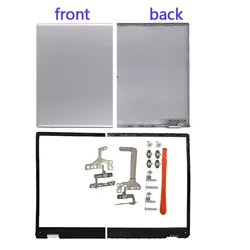 Enhanced LCD Rear Cover Front Frame Hinge (Silver A B Hinges)