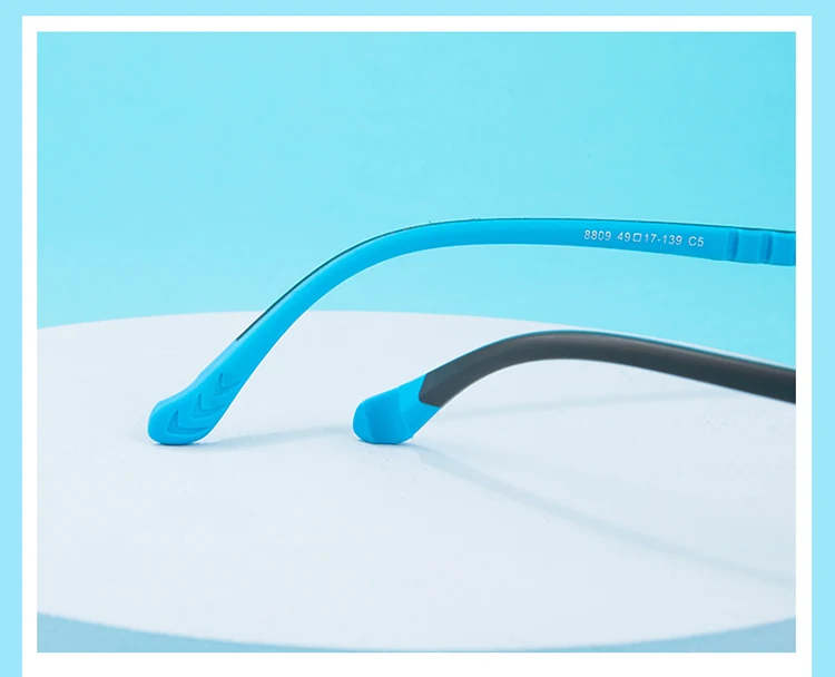 KLAR Neues Kinder-Brillengestell für Jungen und Mädchen, Kinder-Brillengestell, flexible Qualitätsbrille für Schutz und Sehkorrektur – Detail 5