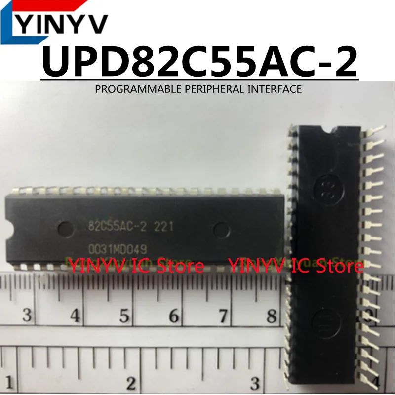 D8255ac-2 Bauteil 5 Stück D8255ac-2 8255ac IC Chips - DIP-40 Gehäuse Für Elektronik Projekte DIP-40 IC
