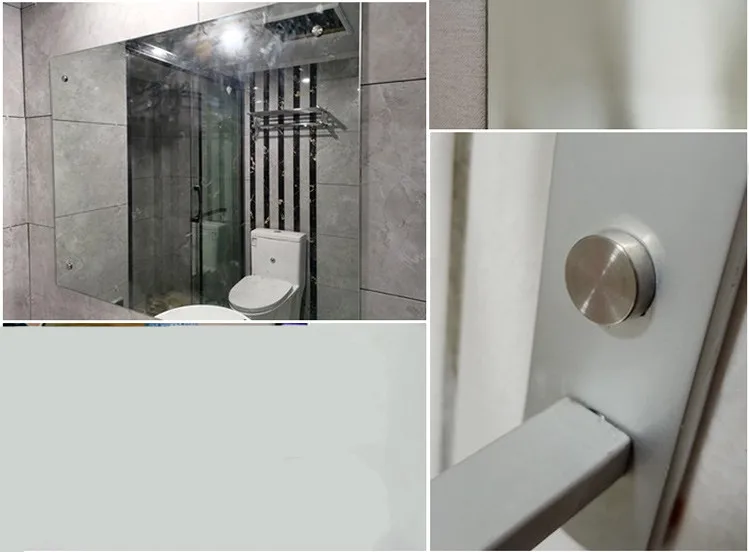 Fixação de Vidro, Móveis Porcas Decorativas, Capa
