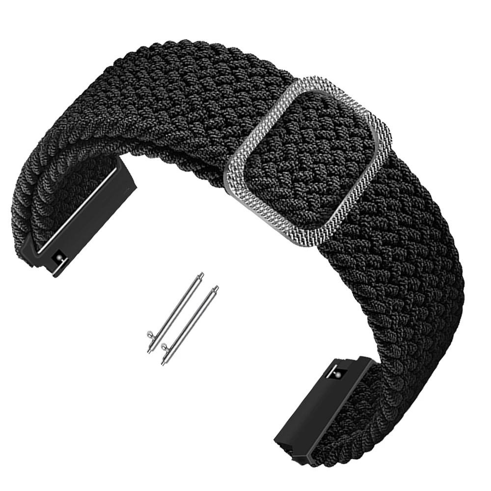 Magnetic Braided Loop Nylon Strap - 20mm/22mm Bracelet