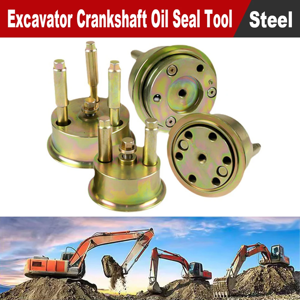 

Excavator parts 4JG1 6D34 4JJ1 DE12 4D95 6D102 6D125 6UZ1 D1146 4BG1 6WG1 6HK1 crankshaft oil seal removal and installation tool