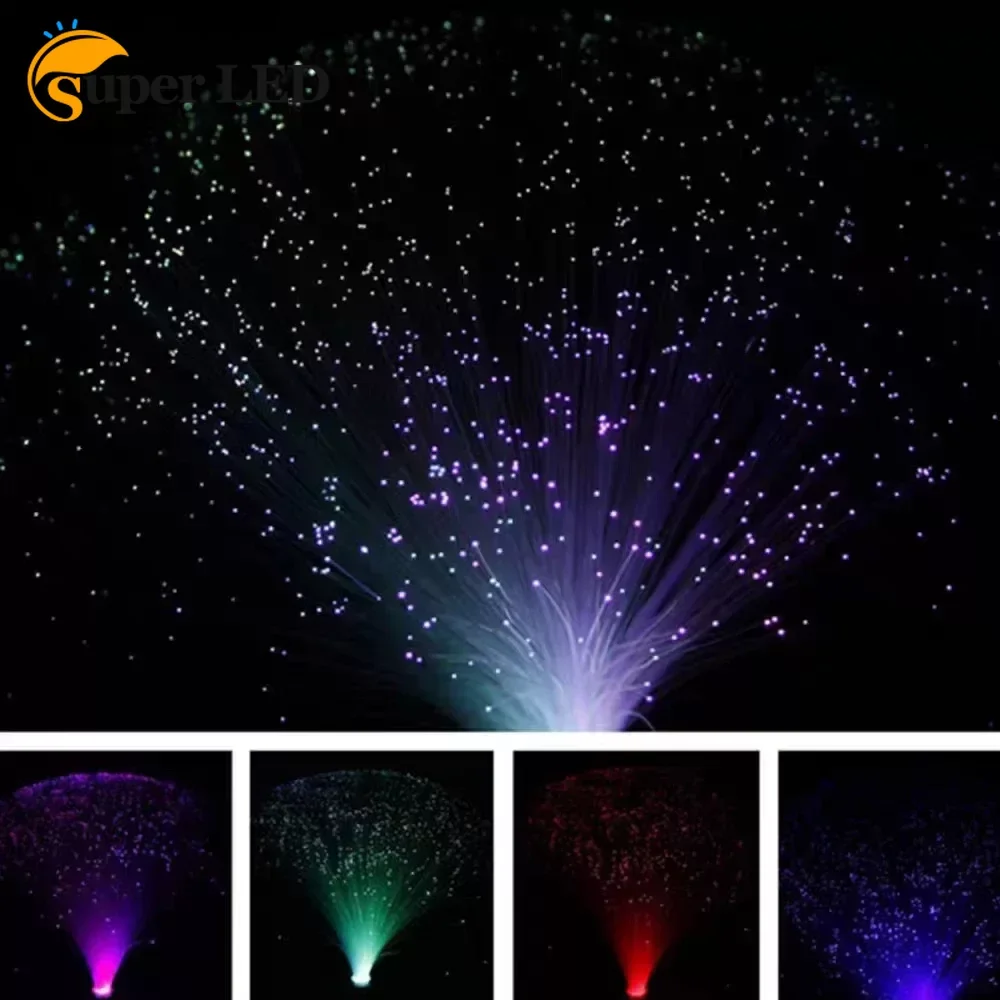 Luce Notturna Cielo Stellato Luce In Fibra Ottica Cielo Riempito Stelle Comodino Atmosfera Luce Camera Da Letto Sonno Creativo Romantico