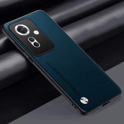 Luxury PU Leather Case - Premium Full Protection TPU Silicone Back Cover for OPPO Reno 11A (Green)