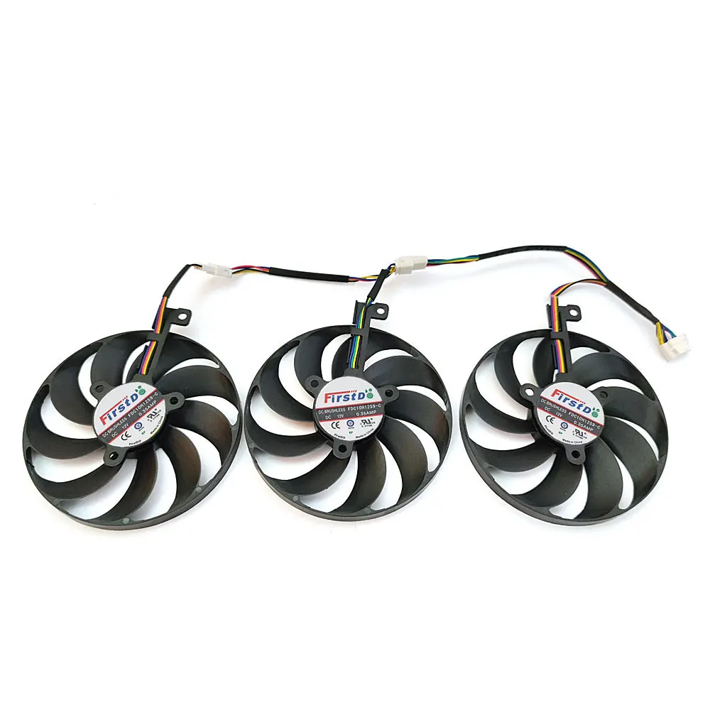 ti gpu ventilador, para asus ROG-STRIX-RTX 2080
