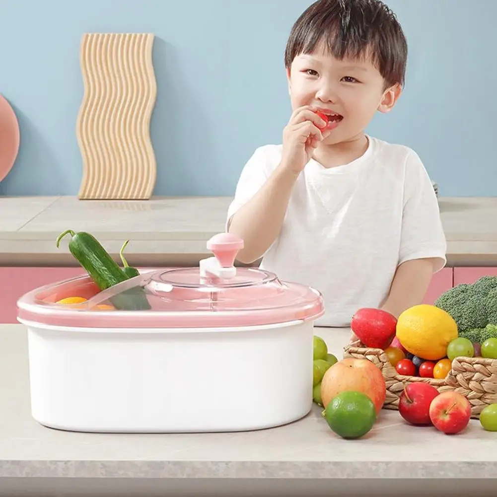 Fruit Vegetable Washing Machine Fruit Washing Spinner Device Vegetable Cleaner Device with Spin Scrubber Brush for Home Kitchen vegetable washer