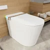 Smart Toilet,Heated Seat,Dryer, Ambient Light,User Memory Mode1.32GPF Flush Power,LED Display,Side Control Knob &Wireless Remote 1