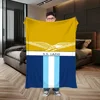 Nap Blanket Bed Lazio Logo Thermal Blankets for Bed Designer Throw Blanket for Sofa Luxury Home and Decoration Blankets & Throws 1