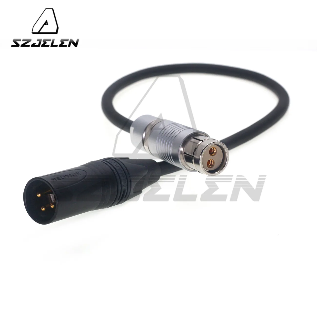 

XLR 3PIN MALE TO Fischer 2PIN FEMALE For ARRI ALEXA SXT / ALEXA LF Camera Power cable