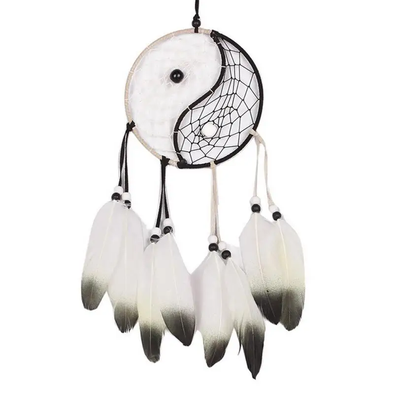 

Home Decoration Dream Catcher Feathers HandWoven Ornaments Birthday Graduation Gift Wall Hanging Decor For Car