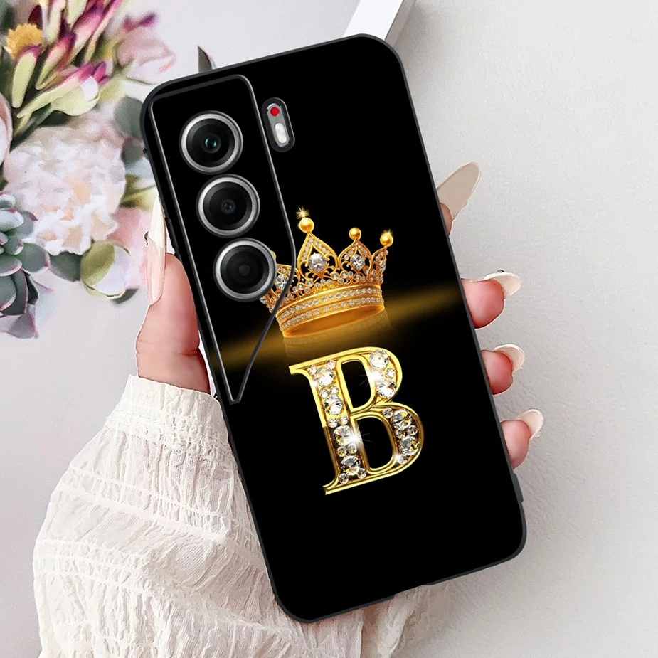 Luxury Letters Soft TPU Phone Case - Premium Cover