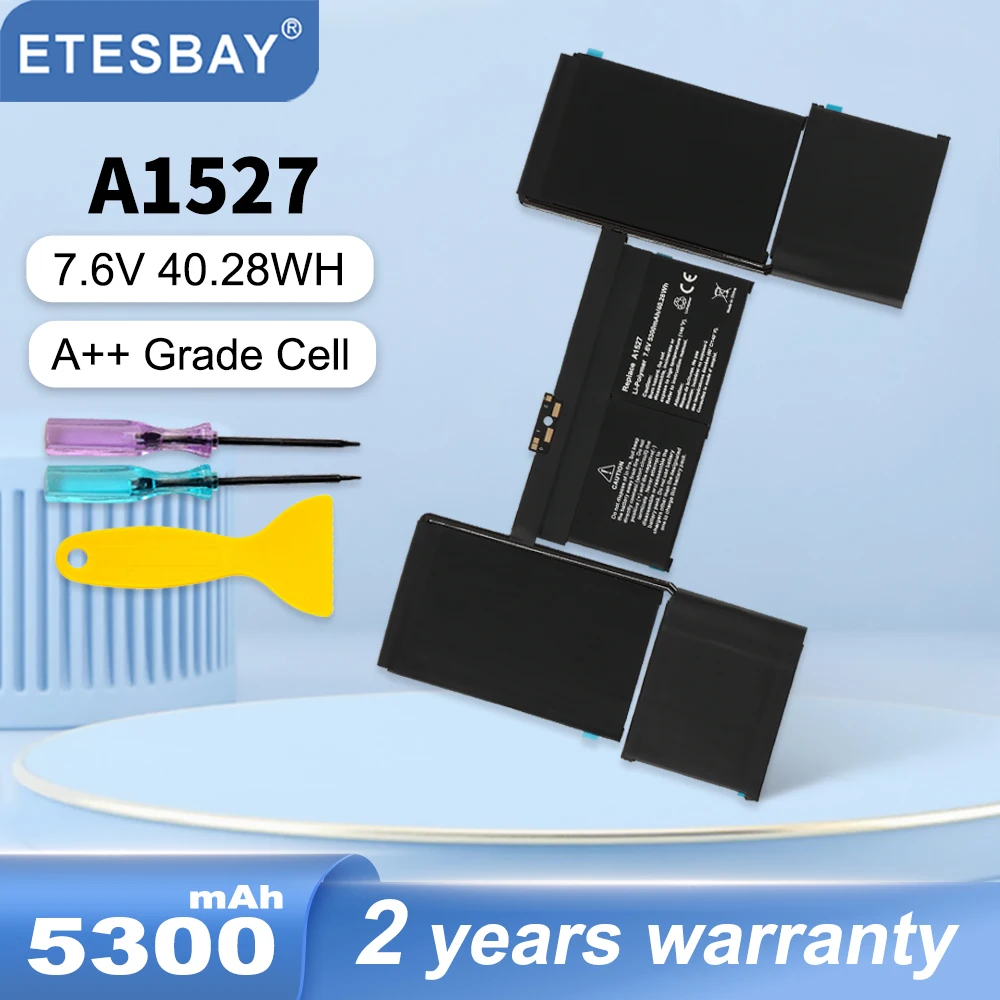 Аккумулятор для ноутбука ETESBAY A1527 A1705