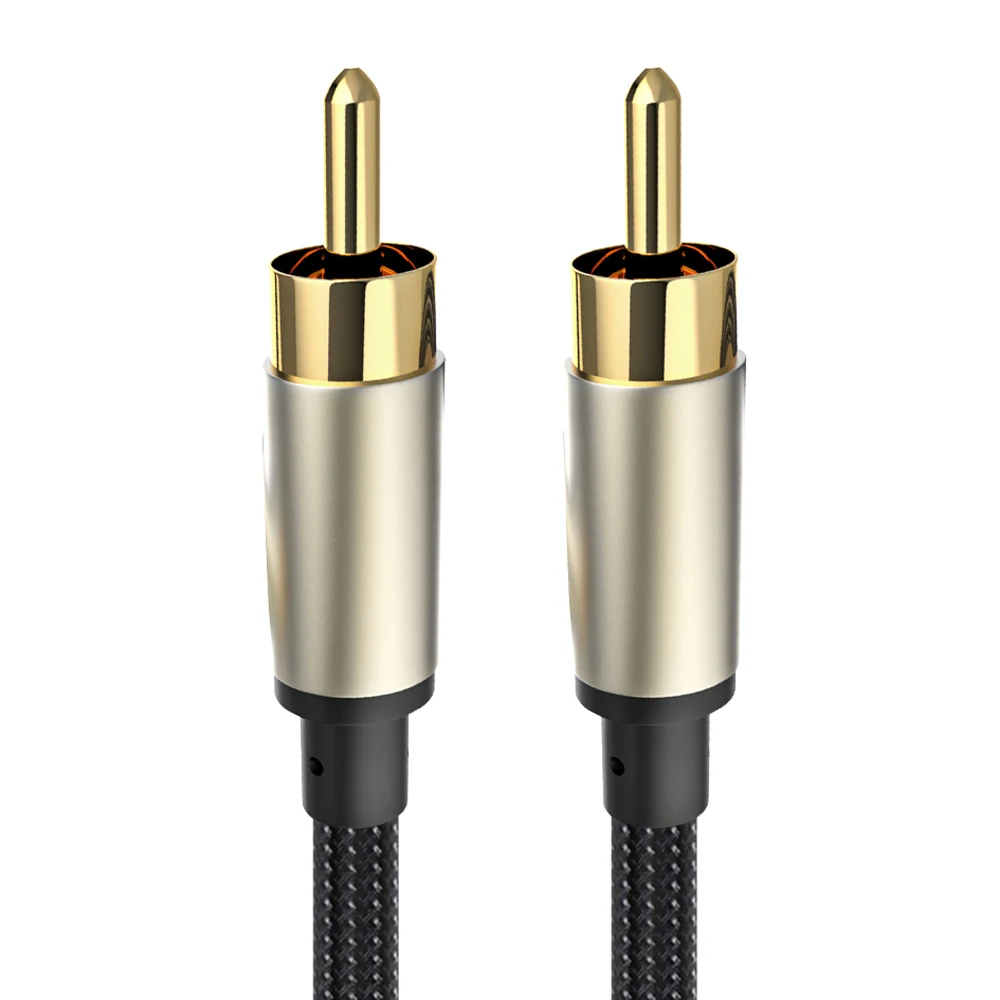 Premium Gold Plated RCA Coaxial Audio Cable