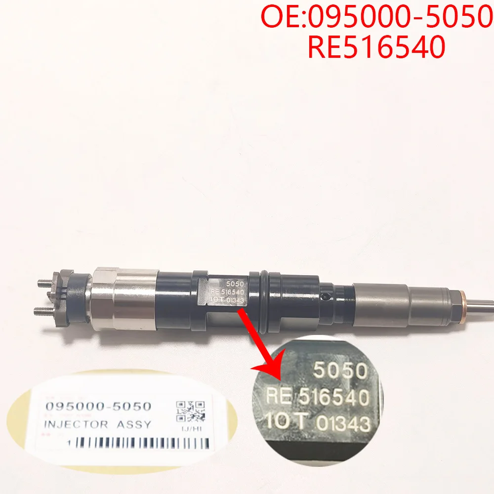 For 095000-5050 common rail injector RE507860 for John Deere engines ...