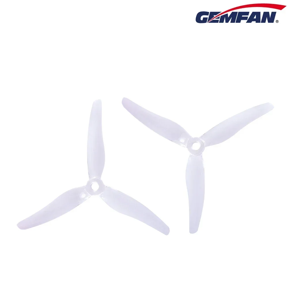 Hélice 5.1 pouces 3 pales Gemfan Hurricane 51433 pour drone FPV course
