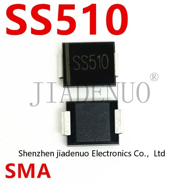 

(5-10 шт.) 100% новый диод Шоттки SS510 5A 100 в