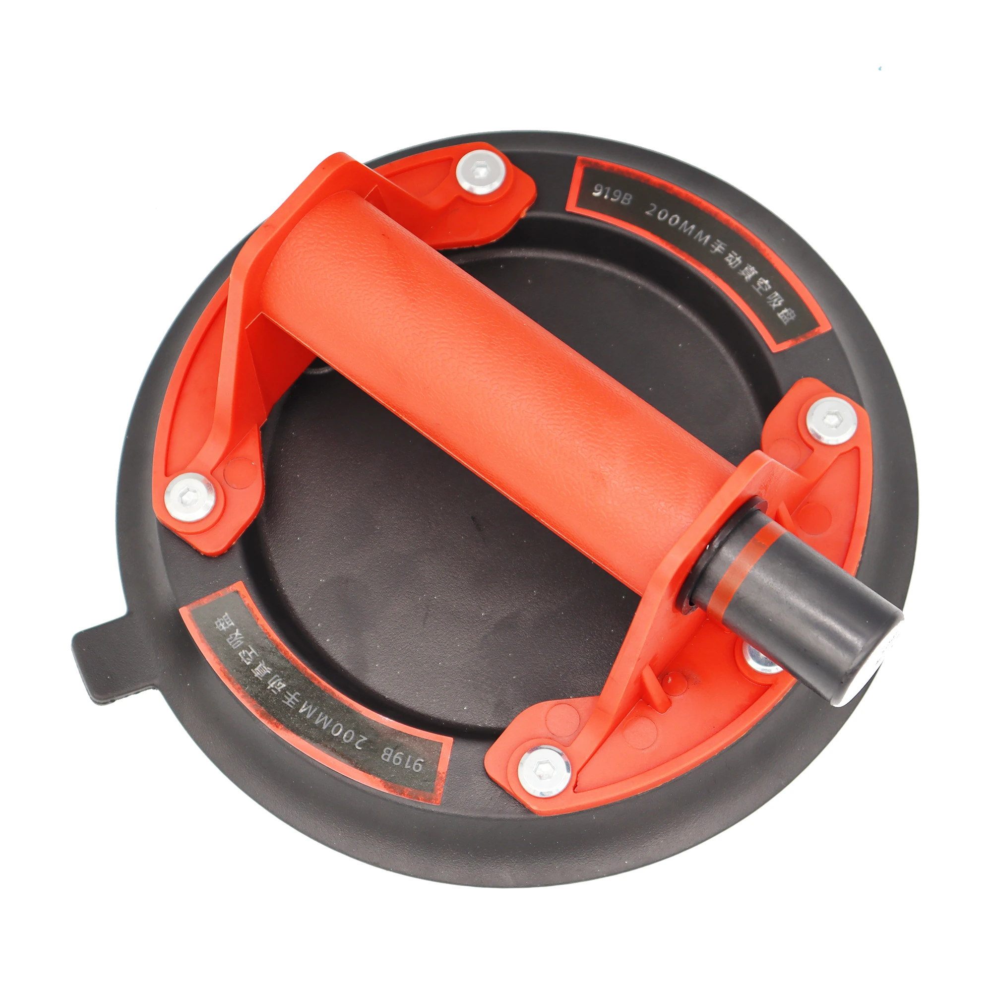 Vacuum Suction Cup Vacuum Sucker 8-inch heavy-duty suction cups for lifting large glass tile marble industrial vacuum lifter with handle 200kg load capacity