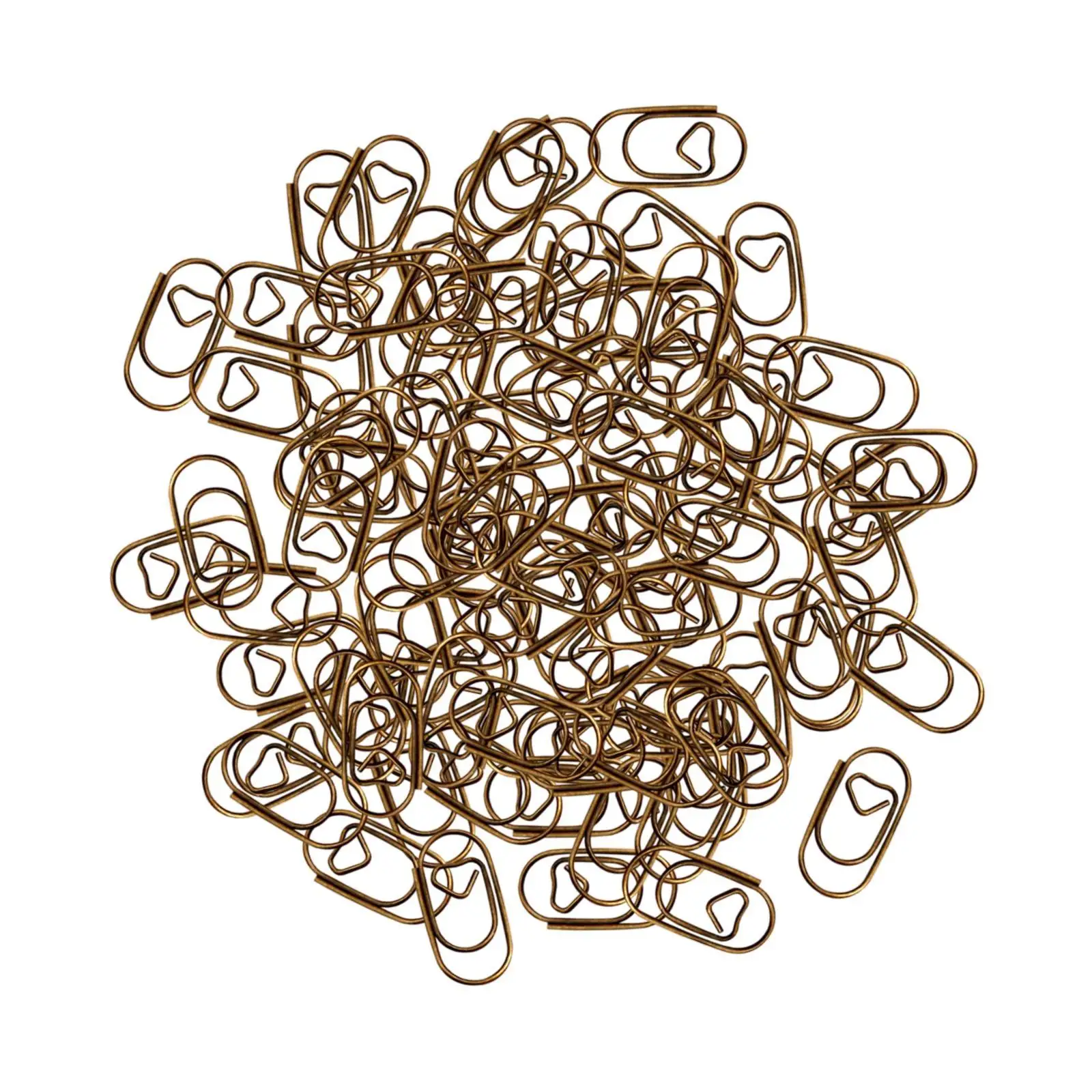 100 Pieces Paper Clips Accessories Portable Metal Multipurpose Office Supplies for Personal Documents School Journal Classroom 100 Pieces Paper Clips Accessories Portable Metal Multipurpose Office Supplies for Personal Documents School Journal Classroom