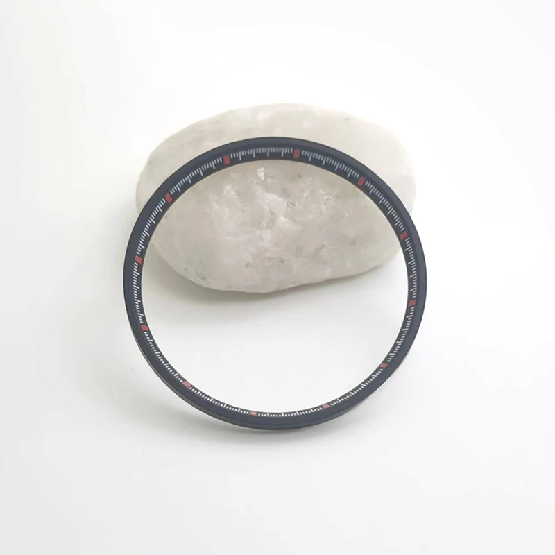 31,4mm Kapitel Ring Fit König Samurai Schildkröte Abalone nh35 nh36 Taucher uhr Gehäuse Teile Innenring modifiziertes Zubehör – Detail 10