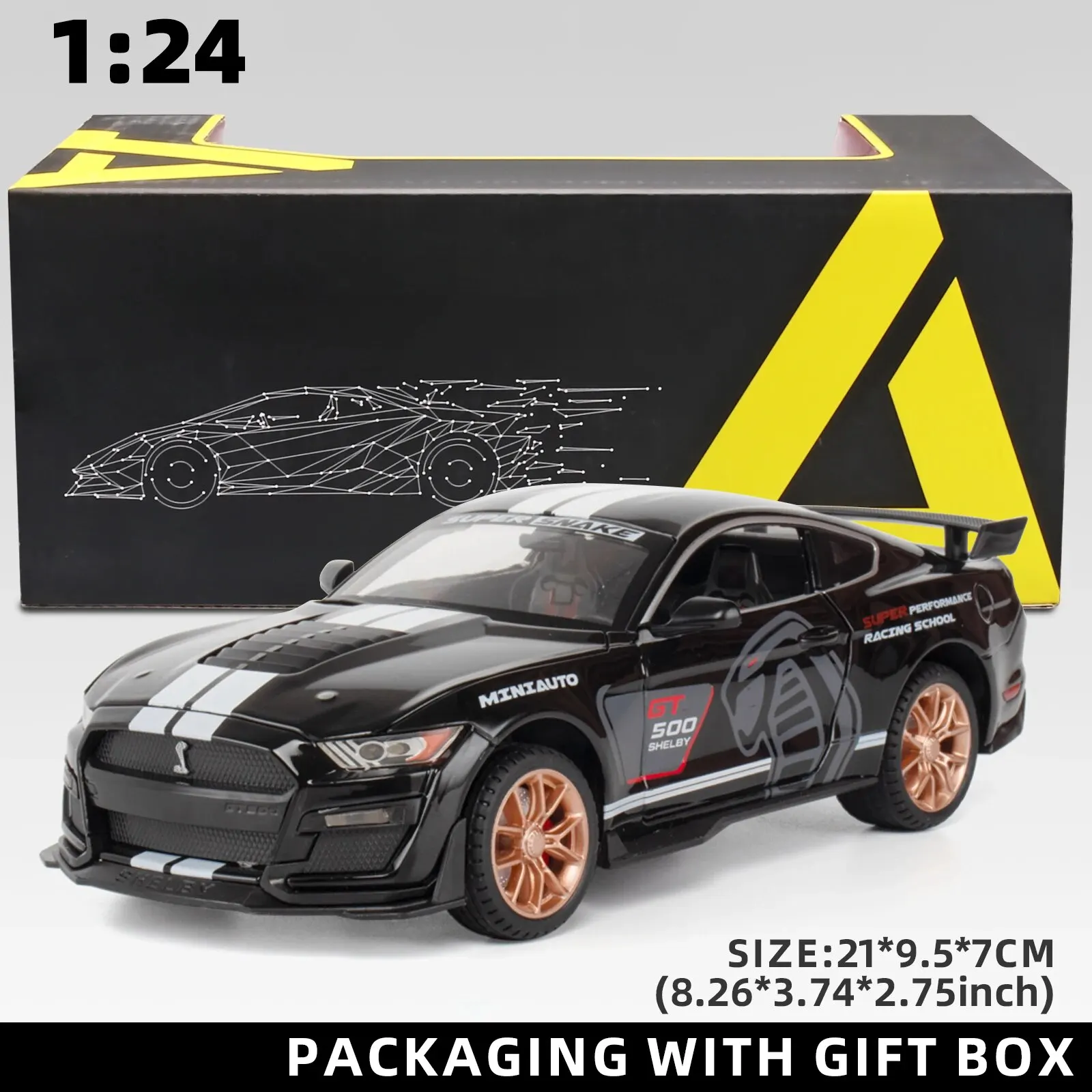 Black with Box