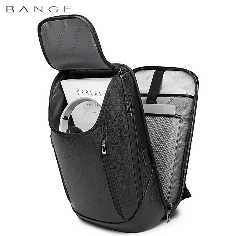 Genuine Leather Backpack Men Business 15.6inch Laptop Backpack Large Capacity  Bag Male Backpack Fashion рюкзак 2024 mochila 4
